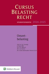 Studenteneditie cursus belastingrecht omzetbelasting 2024-2025 -  - 9789013175646