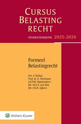 Cursus belastingrecht formeel belastingrecht 2025-2026 -  - 9789013178210