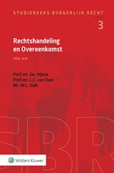 Rechtshandeling en Overeenkomst -  - 9789013179040
