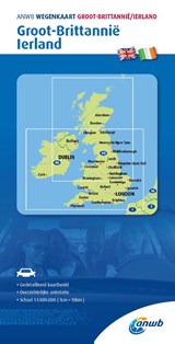 ANWB*Wegenkaart Groot-Brittannië/Ierland 1. Groot-Brittannië/Ierland -  - 9789018048457
