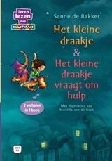 Het kleine draakje & Het kleine draakje vraagt om hulp - Sanne de Bakker - 9789020676754