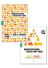 Boekhouden voor het hbo deel 2. Theorie- en opgavenboek -  - 9789024428984