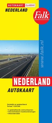 Autokaart Nederland Classic