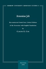 Armenian Job - C.E. Cox - 9789042917262