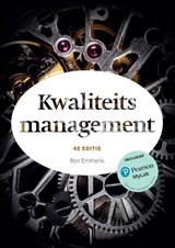 Kwaliteitsmanagement, 4e editie met MyLab NL togangscode - Ron Emmerik - 9789043036801