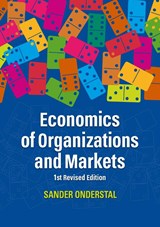 Economics of Organizations and Markets - Sander Onderstal - 9789043040815