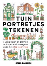 Tuinportretjes tekenen - Carla Kamphuis - 9789043943208