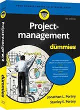 Projectmanagement voor Dummies - Stanley E Portny ; Jonathan L Portny - 9789045358857