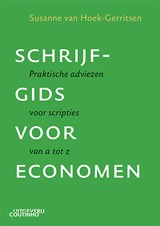 Schrijfgids voor economen - Susanne van Hoek-Gerritsen - 9789046908587