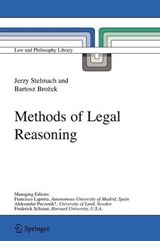 Methods of Legal Reasoning - Jerzy Stelmach ; Bartosz Brozek - 9789048172320