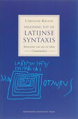Inleiding tot de Latijnse syntaxis - C. Kroon - 9789053569504