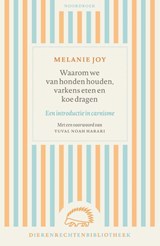 Waarom we van honden houden, varkens eten en koe dragen - Melanie Joy - 9789056157654