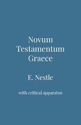Novum Testamentum Graece - Eberhard Nestle - 9789057194139