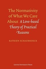 The normativity of what we care about - Katrien Schaubroeck - 9789058679055