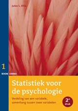 Verdeling van een variabele, samenhang tussen twee variabelen - Jules L. Ellis - 9789059319721