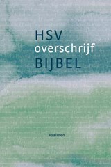 HSV overschrijfbijbel Psalmen -  - 9789065395429