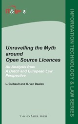 Unravelling the Myth around Open Source Licences - Lucie Guibault ; Ot van Daalen - 9789067042147