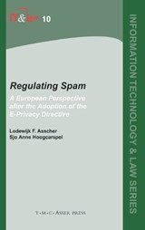Regulating Spam - Lodewijk F. Asscher ; Sjo Anne Hoogcarspel - 9789067042208