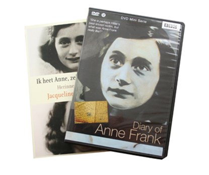 Ik heet Anne, zei ze, Anne Frank + DVD Diary of Anne Frank, Maarsen, van, Jacqueline - Paperback - 9789077895542