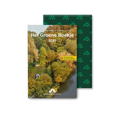Het Groene Boekje 2025 Natuurkampeerkaart campinggids - kamperen midden in de natuur, niet bekend - Softcover - 9789083291420