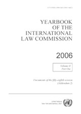Yearbook of the International Law Commission 2006 - United Nations: International Law Commission - 9789211304237