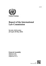 Report of the International Law Commission - International Law Commission - 9789211594911