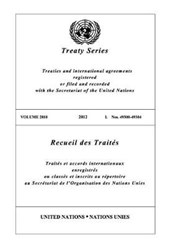 Treaty Series 2810 (English/French Edition)