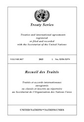 Treaty Series 3027 (English/French Edition)
