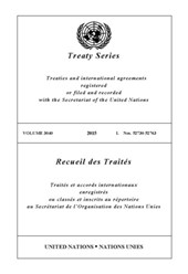 Treaty Series 3040 (English/French Edition)