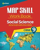 Map Skill Workbook Social Science Class 9 - Arihant Experts - 9789325790414