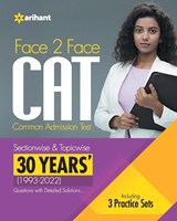 Face To Face CAT 30 Years (1993-2022) Sectionwise & Topicwise solved paper 2023 - Bs Sijwalii ;  Indu Sijwalii - 9789327199826