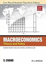 Macroeconomics - H L Ahuja - 9789352837328