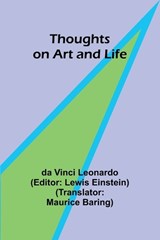 Thoughts on Art and Life - Da Vinci Leonardo - 9789357949651