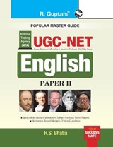 UGC-NET English (Paper II) Exam Guide - BHATIA,  H S - 9789387604551