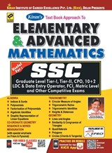 Kiran Text Book Approach to Elementary and Advance Mathematics for Ssc Cgl,Ssc CPO,Ssc Chsl,Fci ,Ssc Mts, English - Unknown - 9789389554847