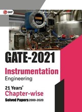 GATE 2021 - 21 Years' Chapter-wise Solved Papers (2000-2020) - Instrumentation Engineering - Gkp - 9789390187300