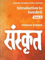 Introduction to Sanskrit - Thomas Egenes - 9789390696055