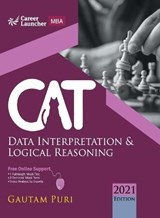 CAT 2021 Data Interpretation & Logical Reasoning by Gautam Puri - Gautam Puri - 9789390820351