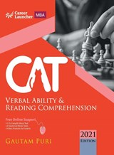 Cat 2021 Verbal Ability & Reading Comprehension - Gautam Puri - 9789390820375