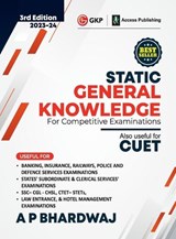 Static General Knowledge 3ed - A P Bhardwaj - 9789394168527