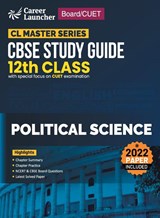 Board plus CUET 2023 CL Master Series - CBSE Study Guide - Class 12 - Political Science - G. K. Publications (P) Ltd. - 9789395101455