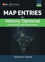 Map Entries for History Optional 3ed - Rashid Yasin - 9789395101677