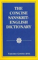 The Concise Sanskrit English Dictionary - Vasudeo Govind Apte - 9789395458252