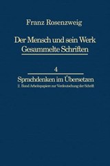 Franz Rosenzweig Sprachdenken - U. Rosenzweig ; Rachel Bat-Adams - 9789400960855