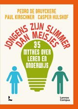 Jongens zijn slimmer dan meisjes XL - Pedro De Bruyckere ; Paul Kirschner ; Casper Hulshof - 9789401480437