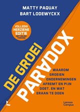 De groeiparadox - Matty Paquay ; Bart Lodewyckx - 9789401483308