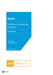 EXIN Secure Programming Foundation - Workbook