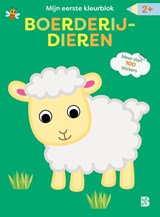 Mijn eerste kleurblok: Boerderijdieren -  - 9789403244549