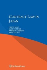 Contract Law in Japan - Hiroo Sono ; Luke Nottage ; Andrew Pardieck ; Kenji Saigusa - 9789403507415