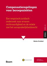 Compensatieregelingen voor beroepsziekten - Marlou Overheul - 9789462121102